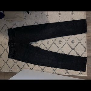 Men’s Gap Slim Taper Black Jeans 30x30